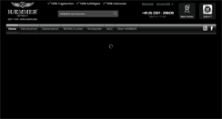 Desktop Screenshot of haemmer-shop.com